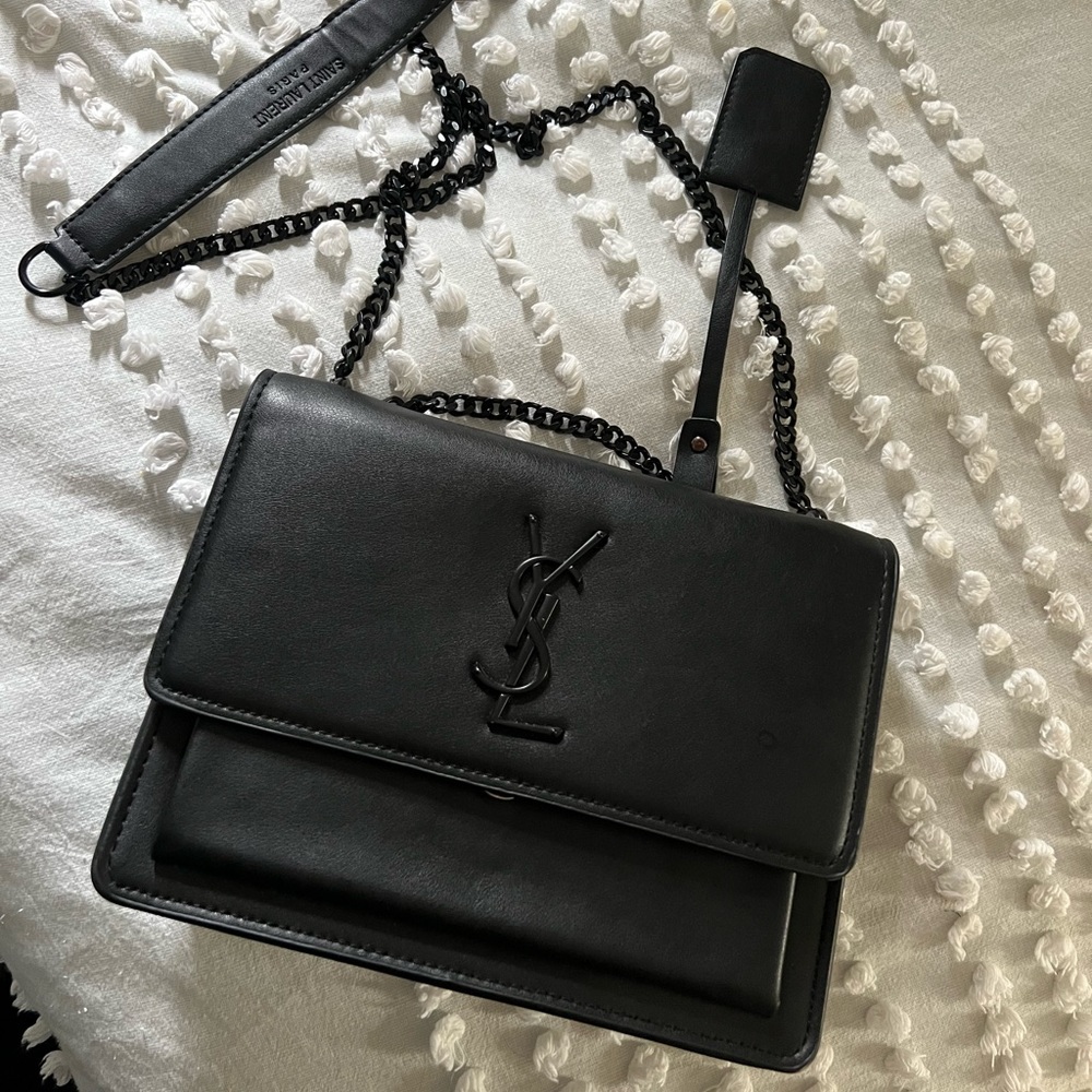 COPY- YSL black crossbody bag